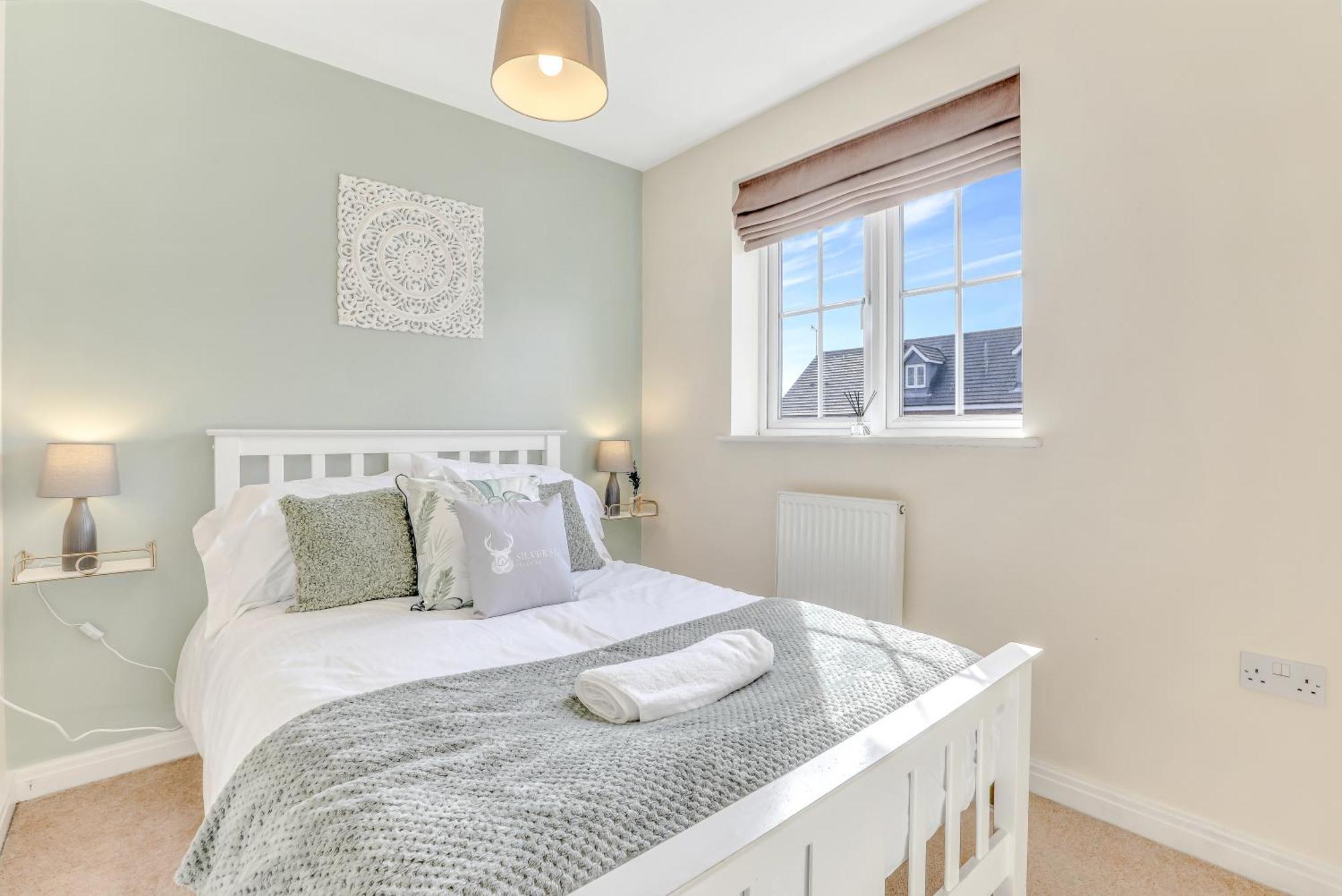 Silver Stag Properties, 3 Bedroom W Parking And Garden Smisby Bagian luar foto